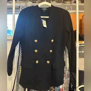 Express double breasted blazer
